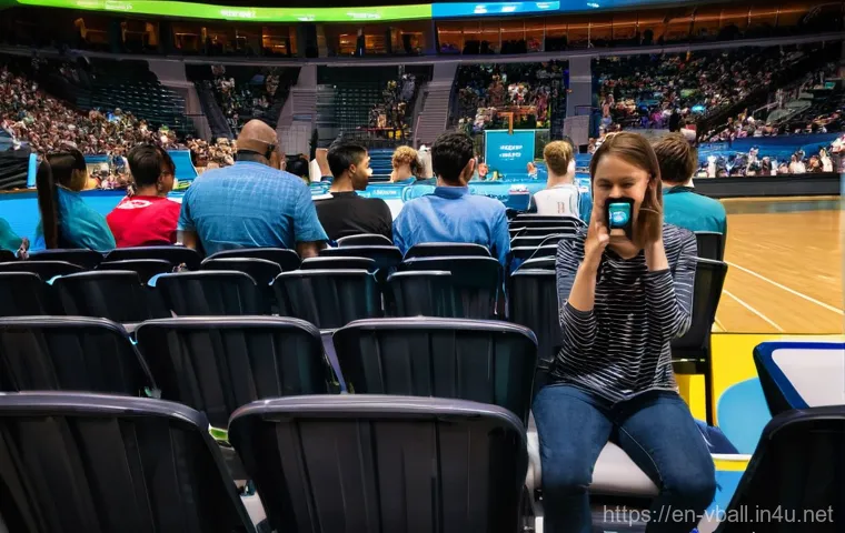 배구 경기 관람 매너 - **Subject:** A vibrant and diverse crowd of sports fans at an indoor volleyball championship game.
... 배구 경기 관람 매너 - **Subject:** A vibrant and diverse crowd of sports fans at an indoor volleyball championship game.
...