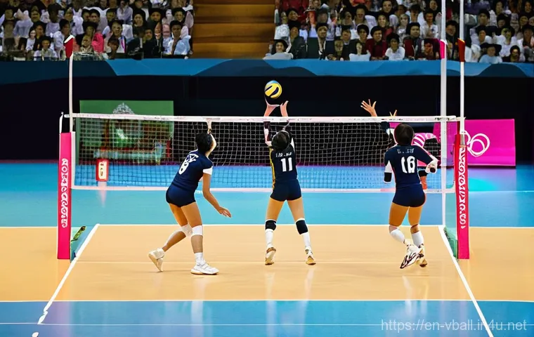 배구의 역사 - **Prompt:** A historical illustration or realistic painting depicting the invention of "Mintonette" ...