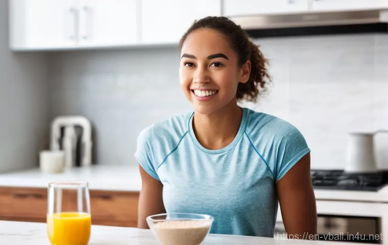 배구 경기 전날 체크리스트 - Prompt 1: Champion's Breakfast for a Volleyball Player**