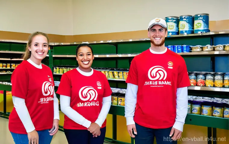 배구 팀 스폰서 유치 방법 - **Community Engagement and Team Values:**
    "A diverse group of five female and male volleyball pl...