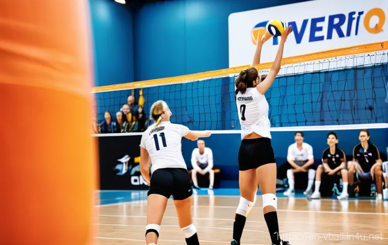 배구 팀 스폰서 유치 방법 - **Community Engagement and Team Values:**
    "A diverse group of five female and male volleyball pl...