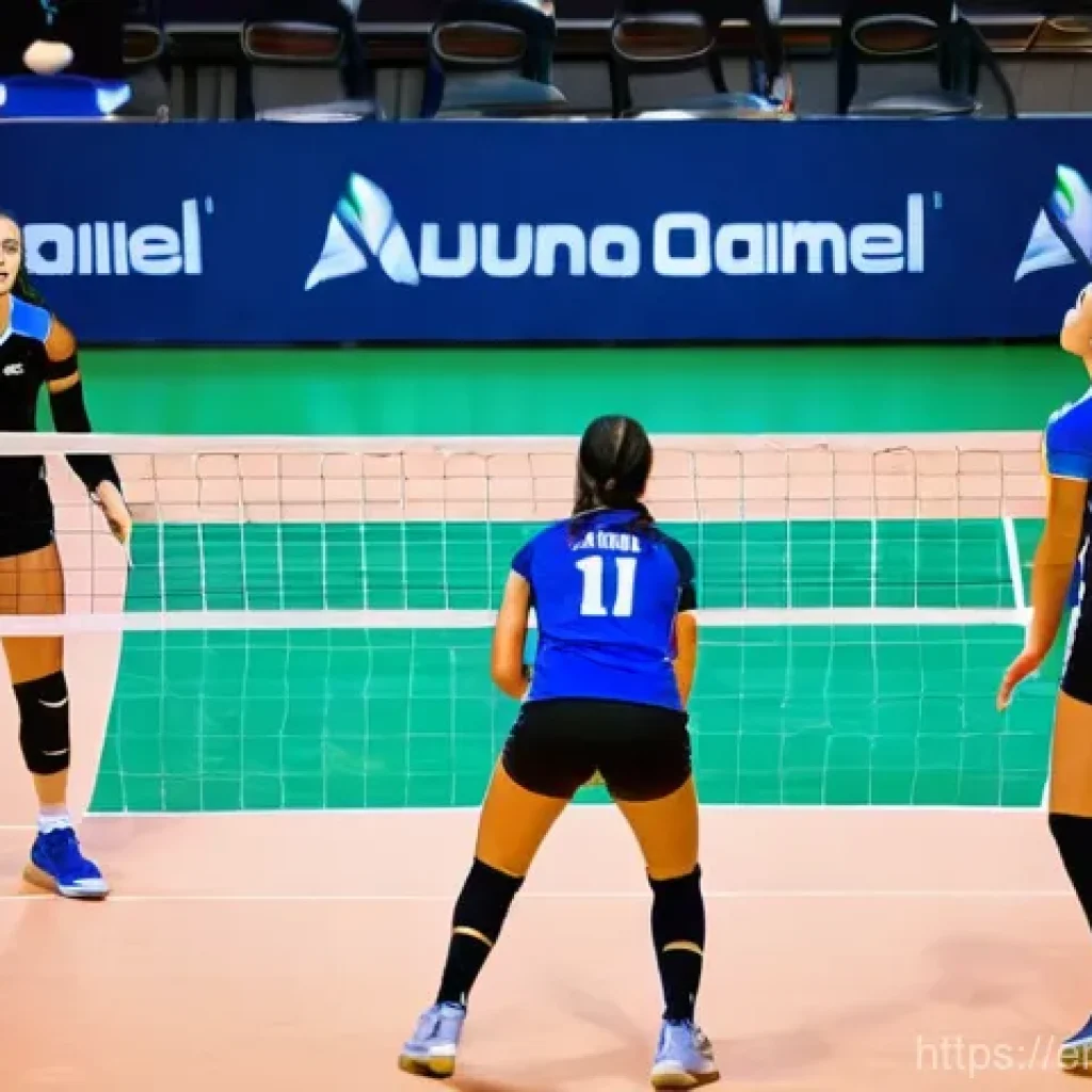 배구 관련 뉴스레터 - **Prompt 1: Strategic Indoor Volleyball Match**
    "A high-energy, wide-angle shot of a professiona...