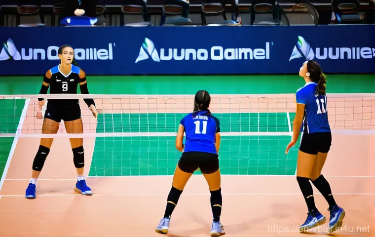 배구 관련 뉴스레터 - **Prompt 1: Strategic Indoor Volleyball Match**
    "A high-energy, wide-angle shot of a professiona...